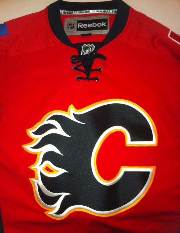 flames jersey auction