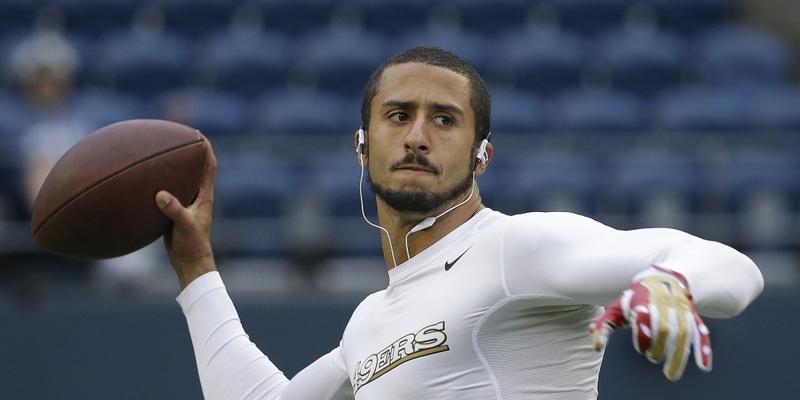 Colin Kaepernick signed San Fran Helmet up for bids at 'The Dick Butkus  Golf Classic 2016 Auction'