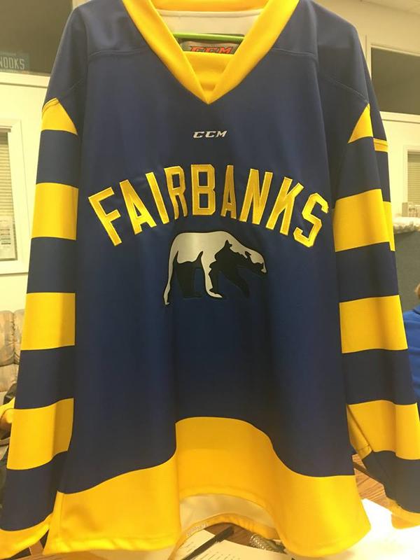 alaska fairbanks hockey jersey